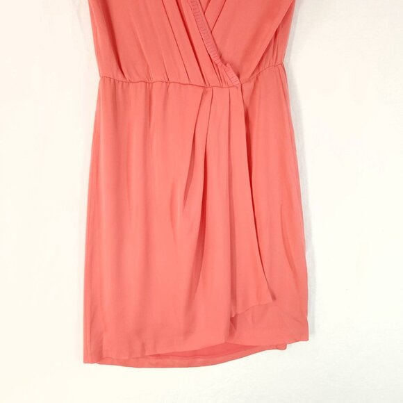 Diane Von Furstenberg Mateo Silk Wrap Dress Women’s Size 0  Cap Slit Sleeve - Picture 4 of 12